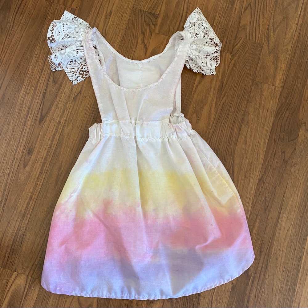 Size 2T handmade hand-dyed dress - Picture 3 of 8